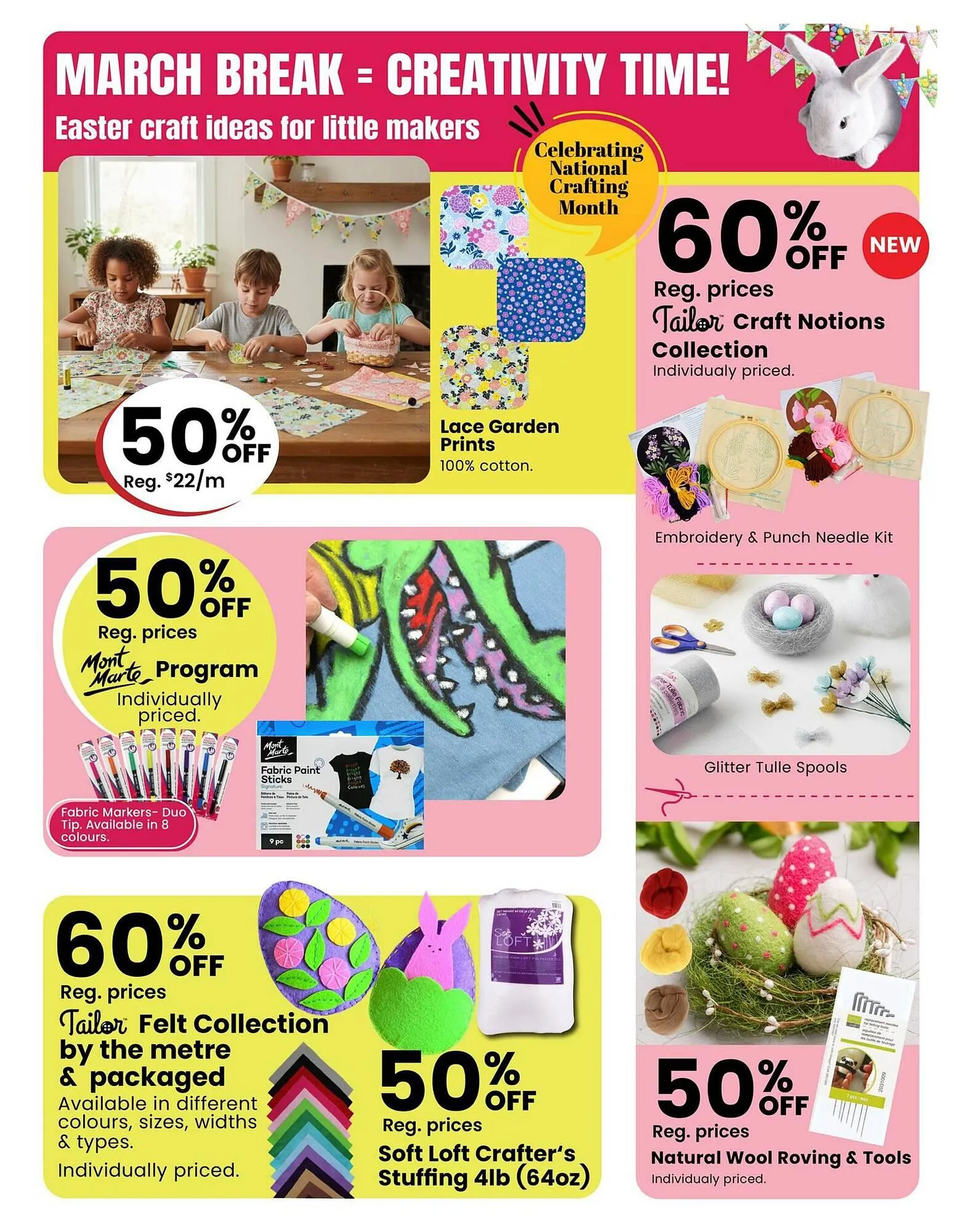 Fabricland flyer from March 1 to March 31 2026 - flyer page 5