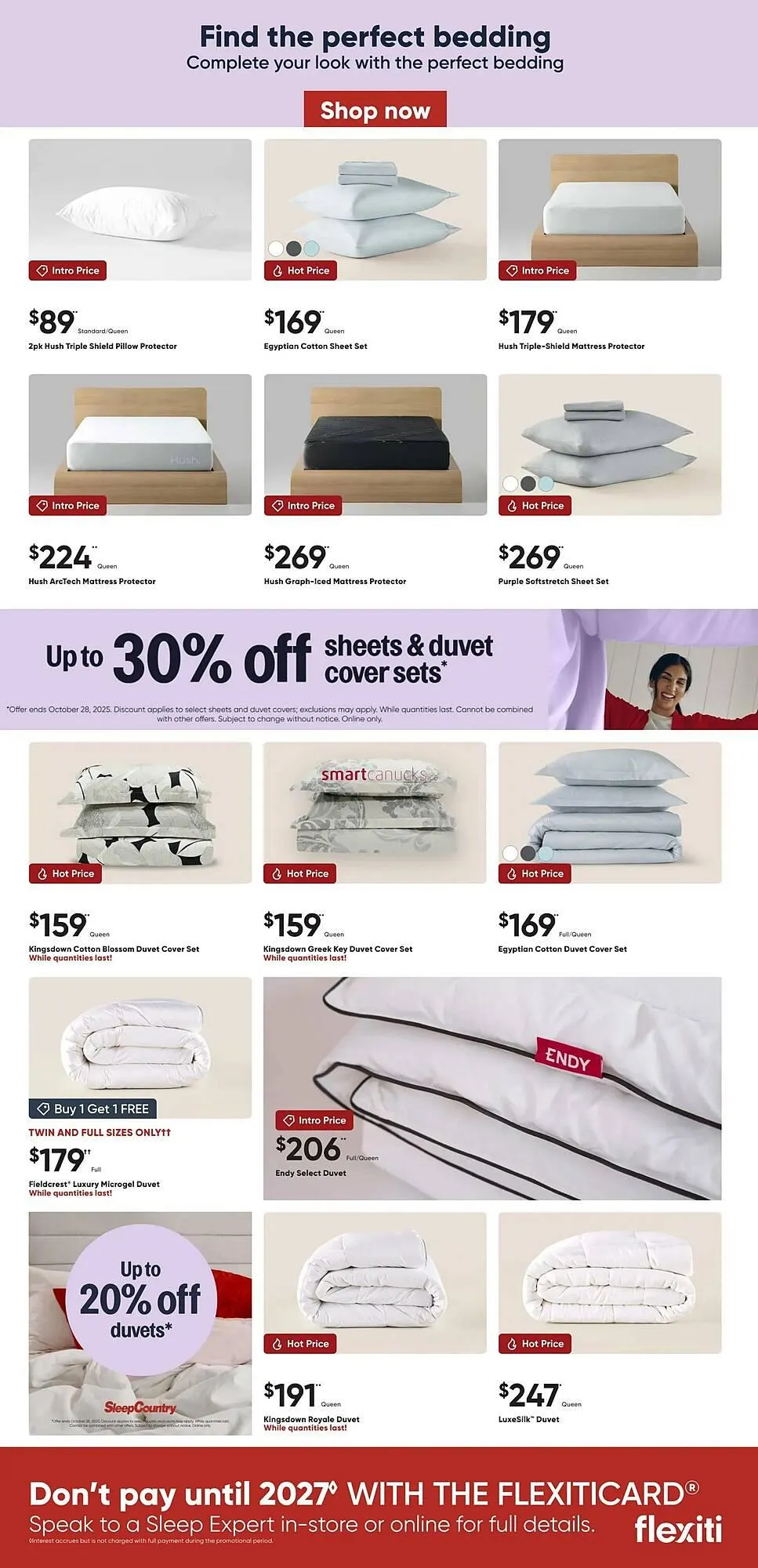 Sleep Country flyer from October 23 to October 29 2025 - flyer page 3