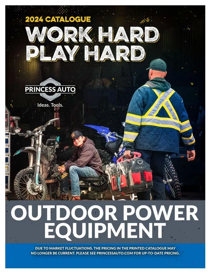 OUTDOOR POWER EQUIPMENT from April 23 to April 22 2025 - flyer page 1
