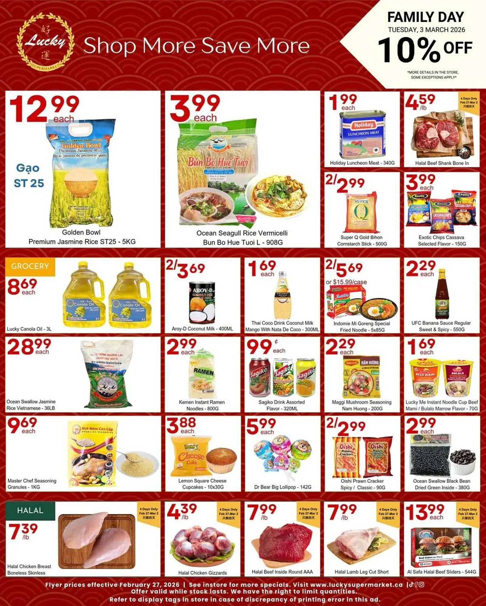 Lucky Supermarket flyer from February 27 to March 5 2026 - flyer page 2