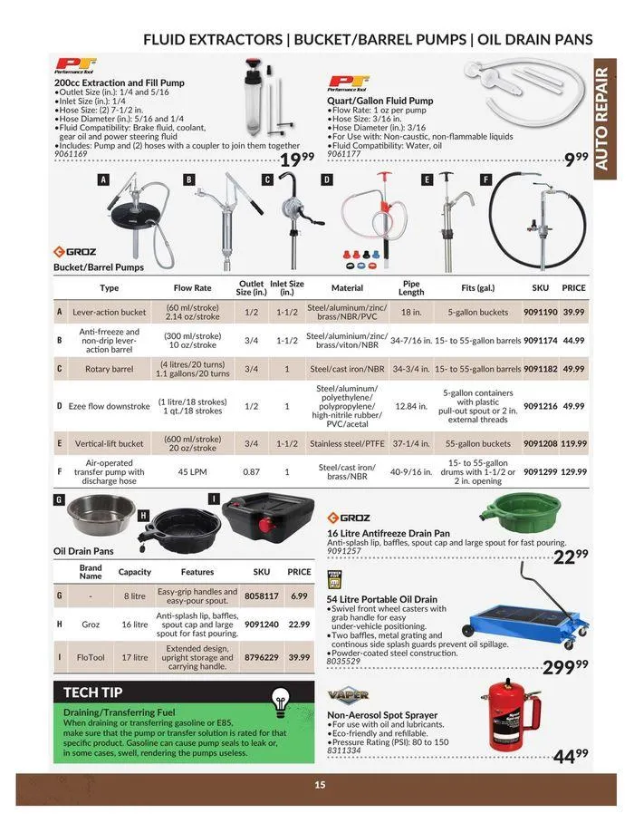 Auto Repair Catalogue from April 23 to April 22 2025 - flyer page 15