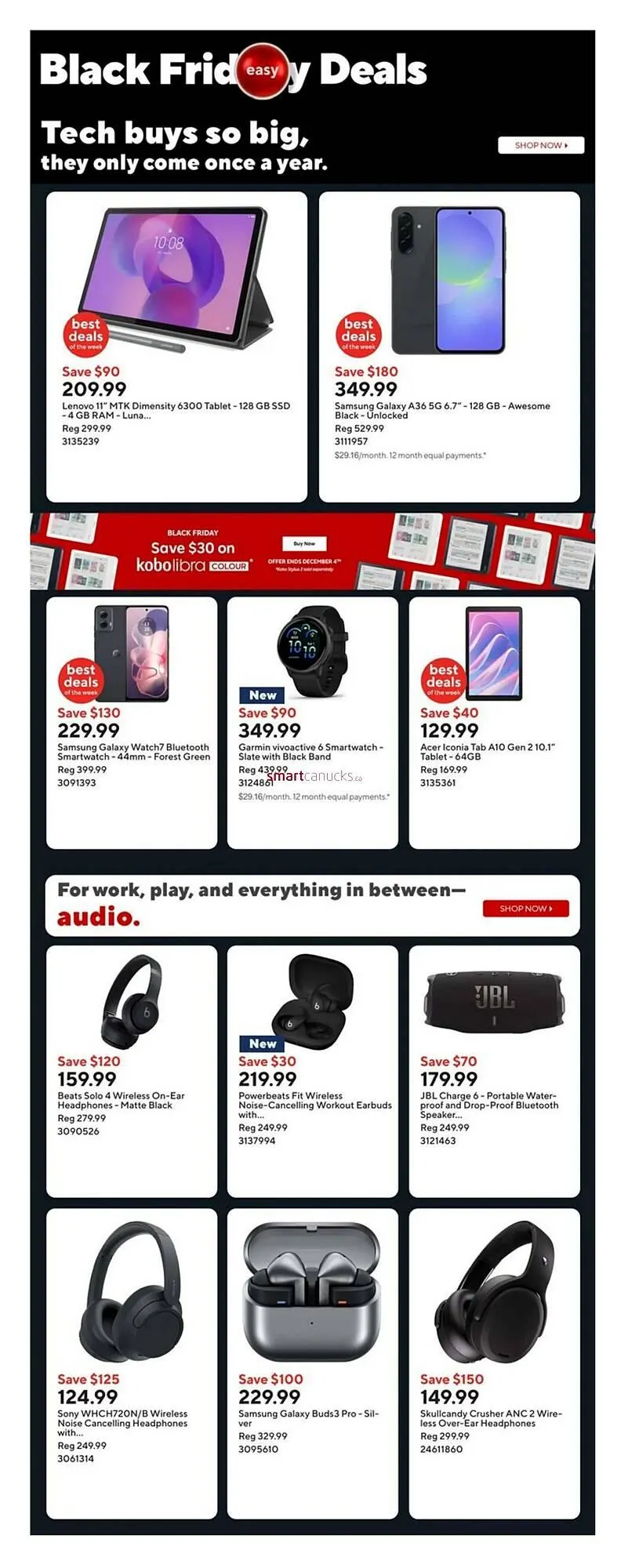 Staples flyer from November 20 to November 27 2025 - flyer page 7