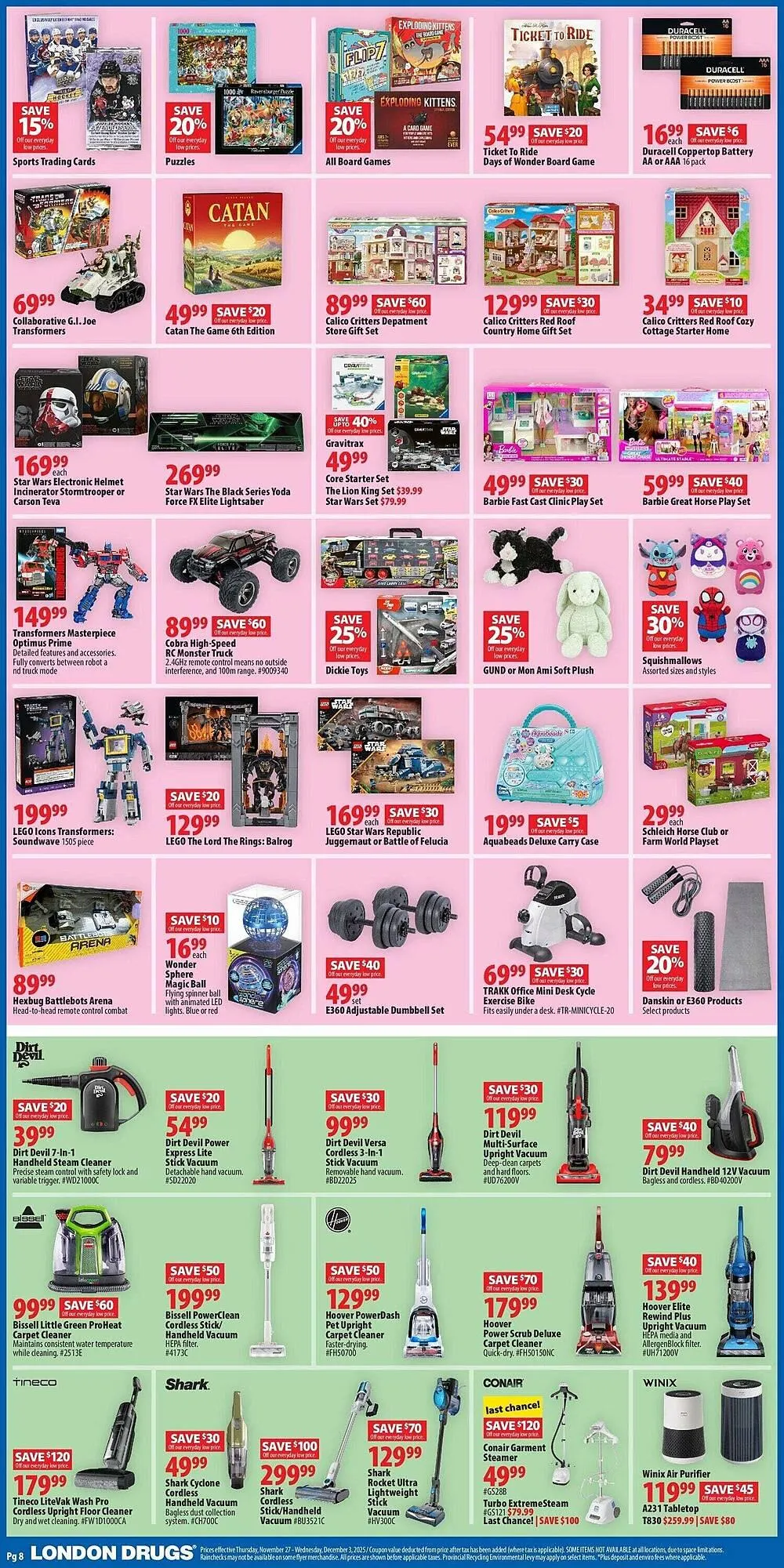 London Drugs flyer from November 27 to December 4 2025 - flyer page 9