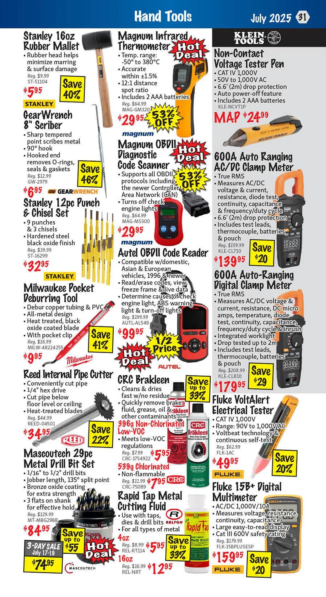 KMS Tools flyer from July 3 to July 9 2025 - flyer page 31