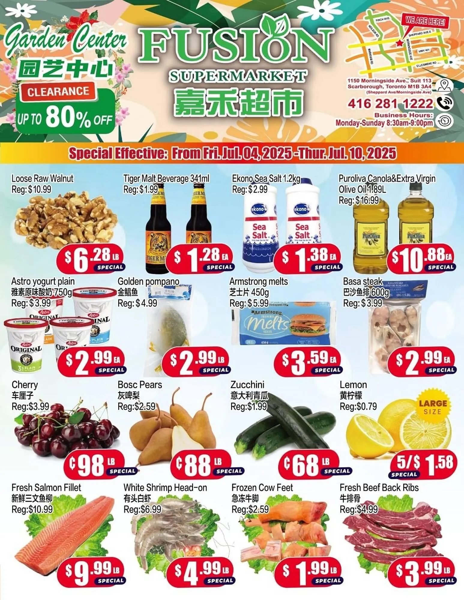 Fusion Supermarket flyer - 1