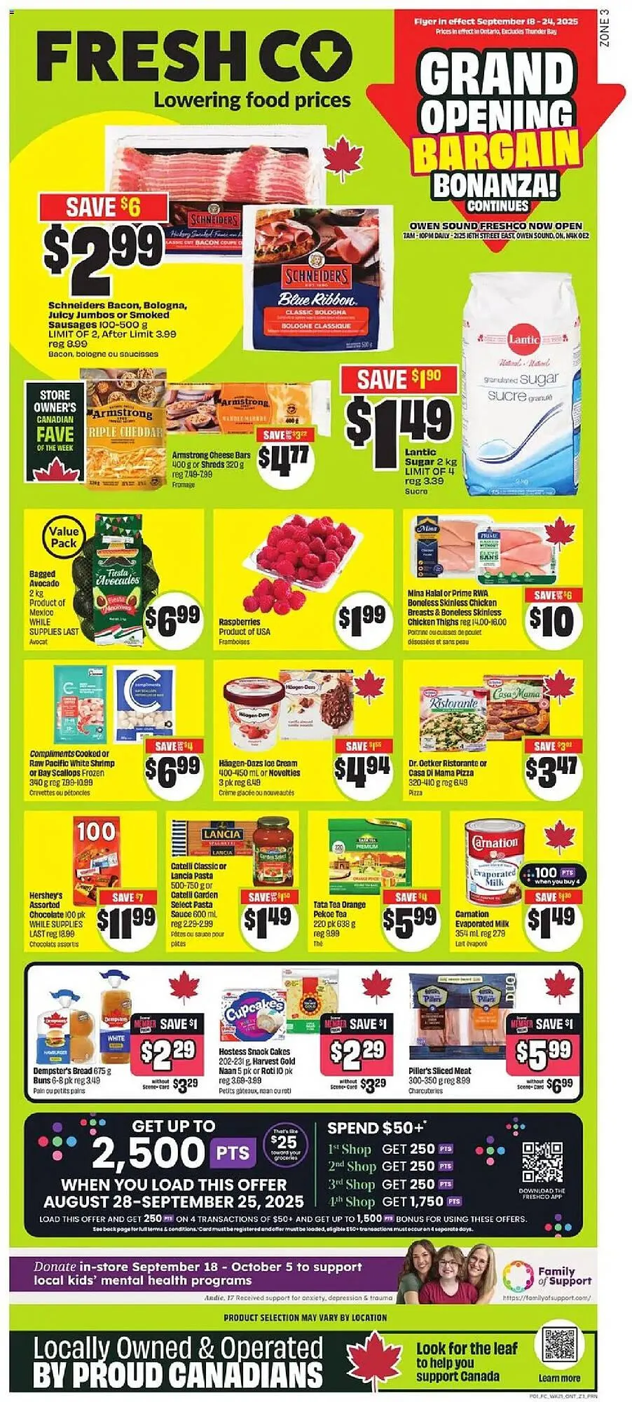 FreshCo flyer from September 18 to September 24 2025 - flyer page 1