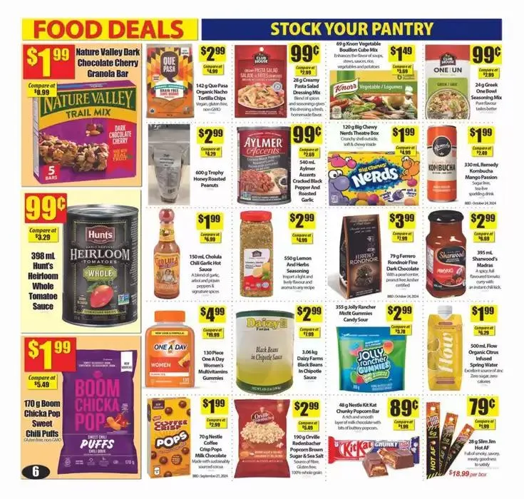 Current deals and offers from November 4 to January 31 2025 - flyer page 5