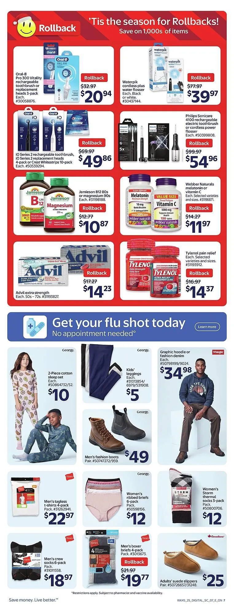 Walmart flyer from December 4 to December 10 2025 - flyer page 10