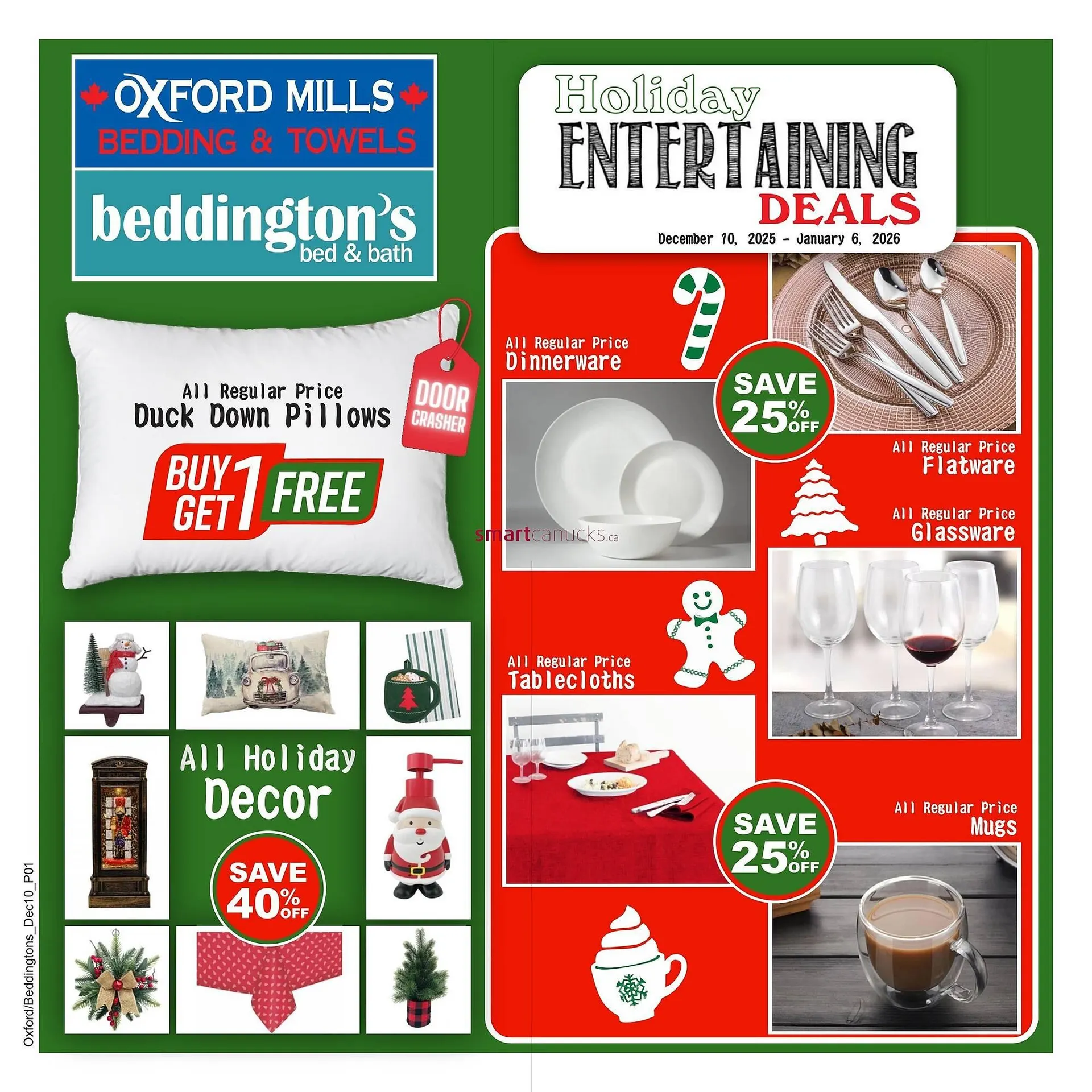 Oxford Mills flyer from December 10 to December 24 2025 - flyer page 1