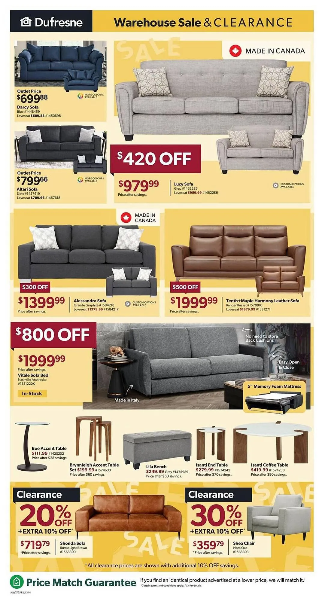 Dufresne flyer from August 8 to August 14 2025 - flyer page 2