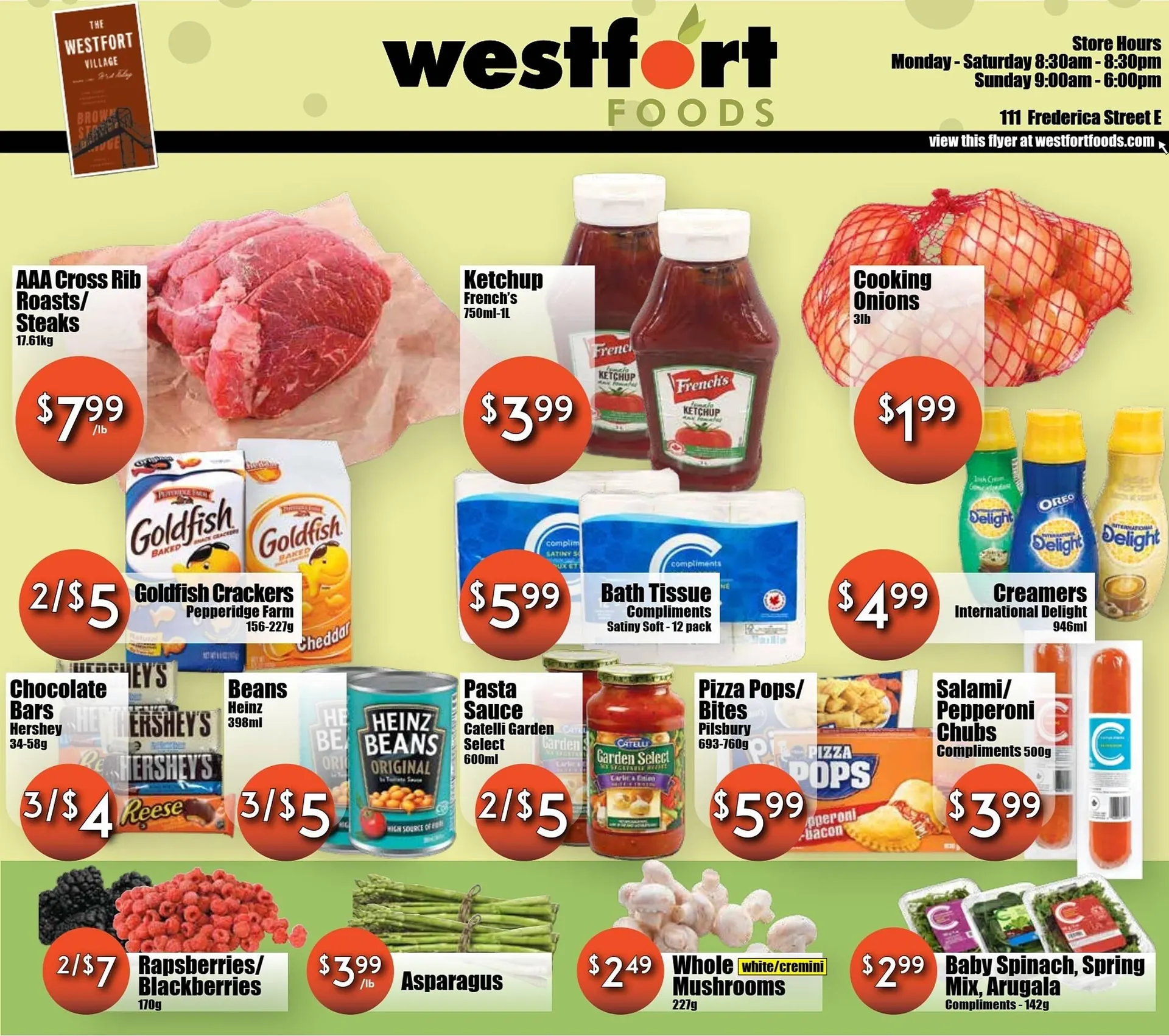 Westfort Foods flyer from February 27 to March 5 2026 - flyer page 1
