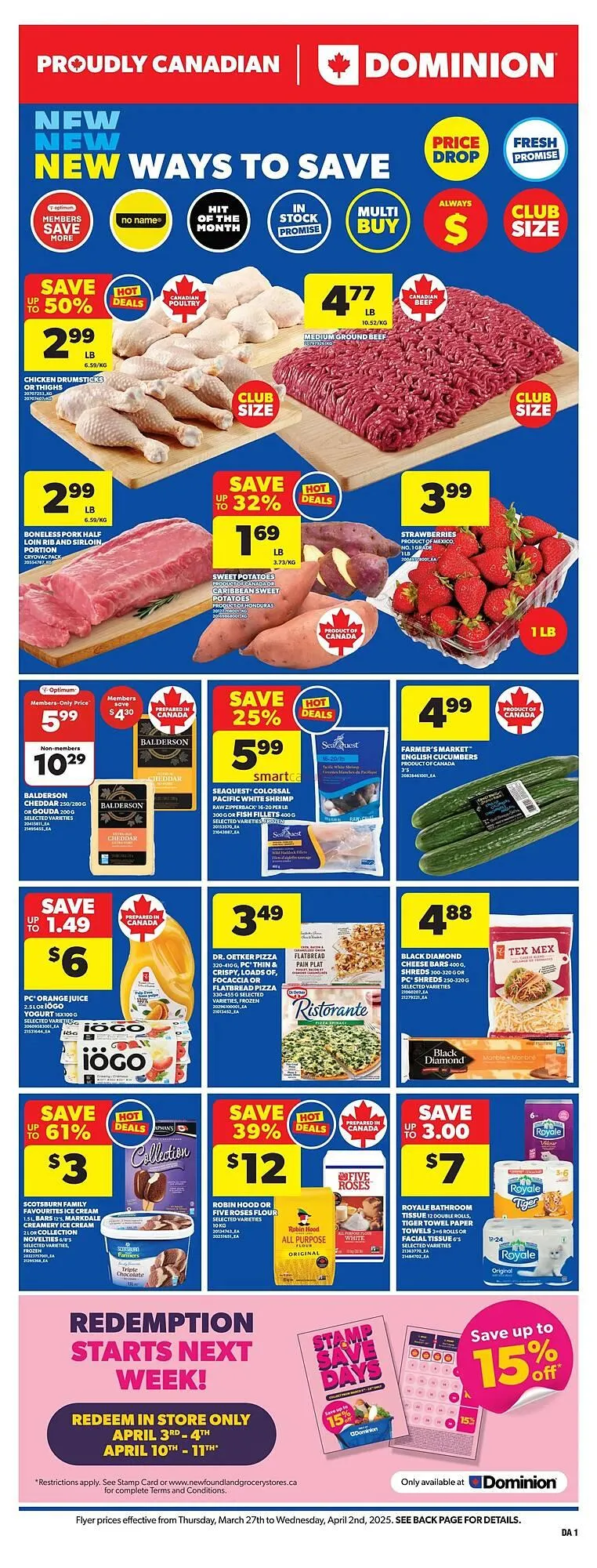 Dominion flyer from March 27 to April 2 2025 - flyer page 3