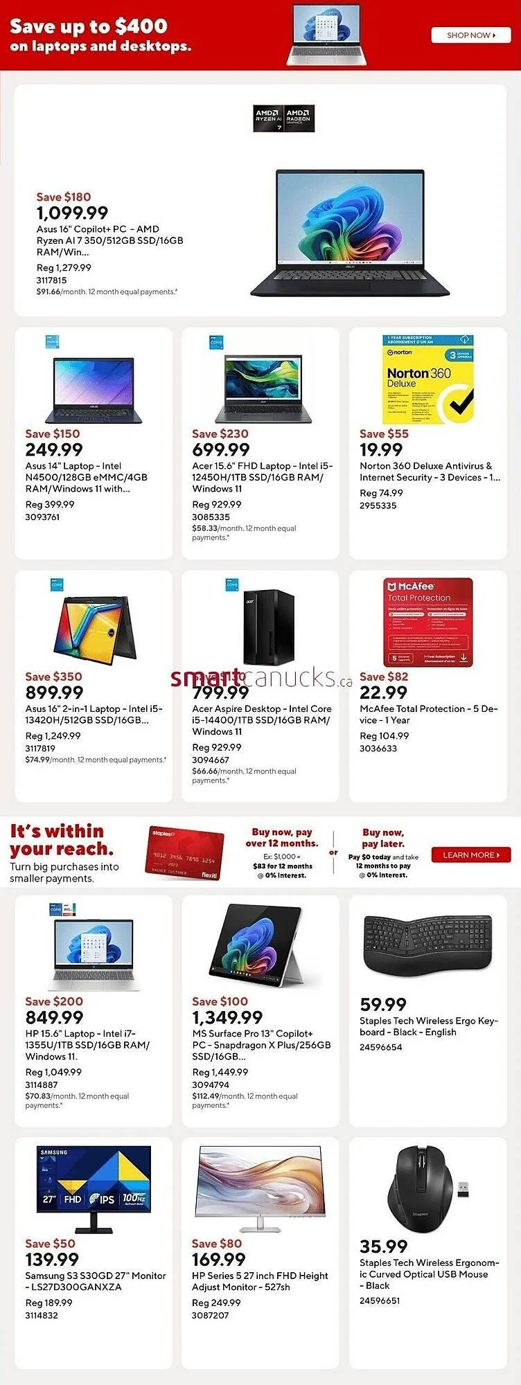 Staples flyer from July 4 to July 10 2025 - flyer page 5