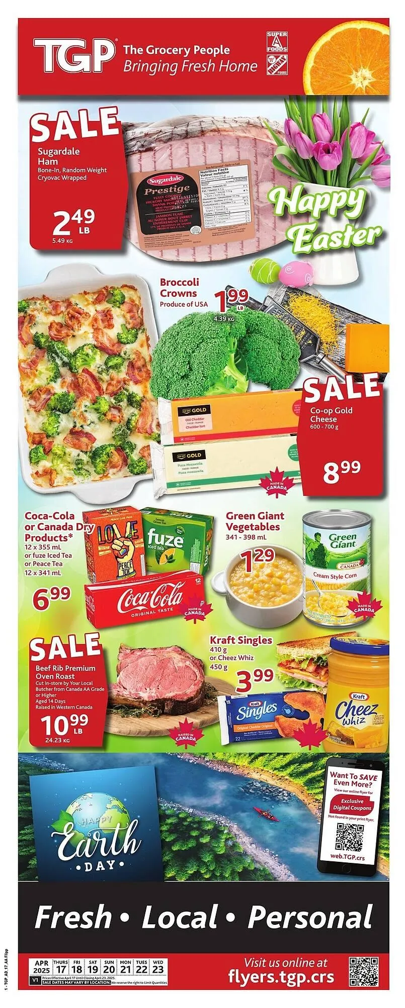 TGP The Grocery People flyer - 1