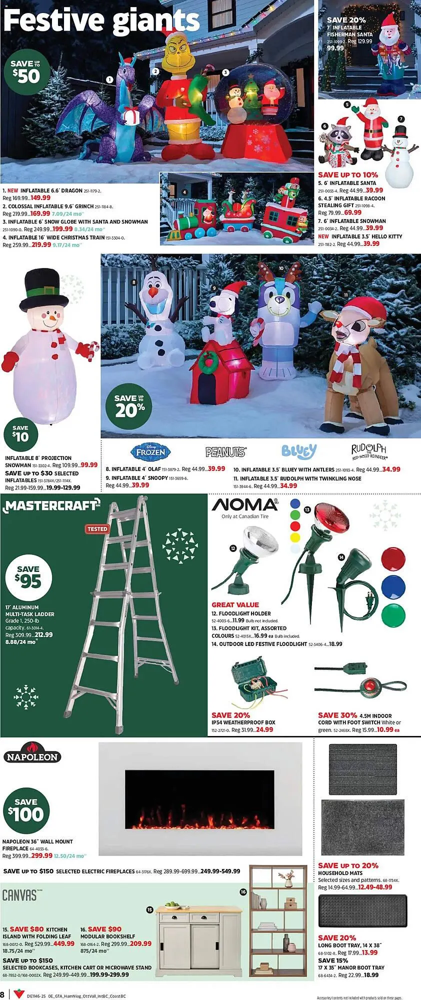 Canadian Tire flyer from November 5 to November 26 2025 - flyer page 9