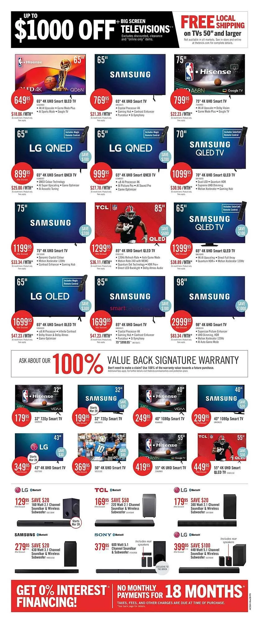 The Brick flyer from March 27 to April 9 2025 - flyer page 16