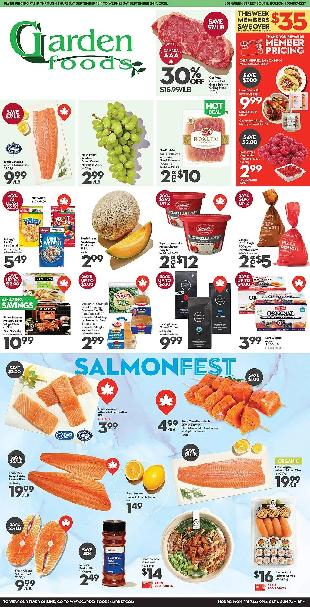 Garden Foods flyer from September 18 to September 24 2025 - flyer page 1