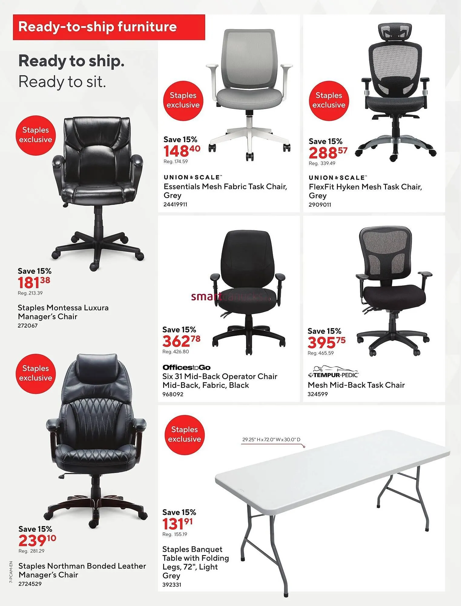 Staples flyer from June 6 to June 19 2025 - flyer page 7