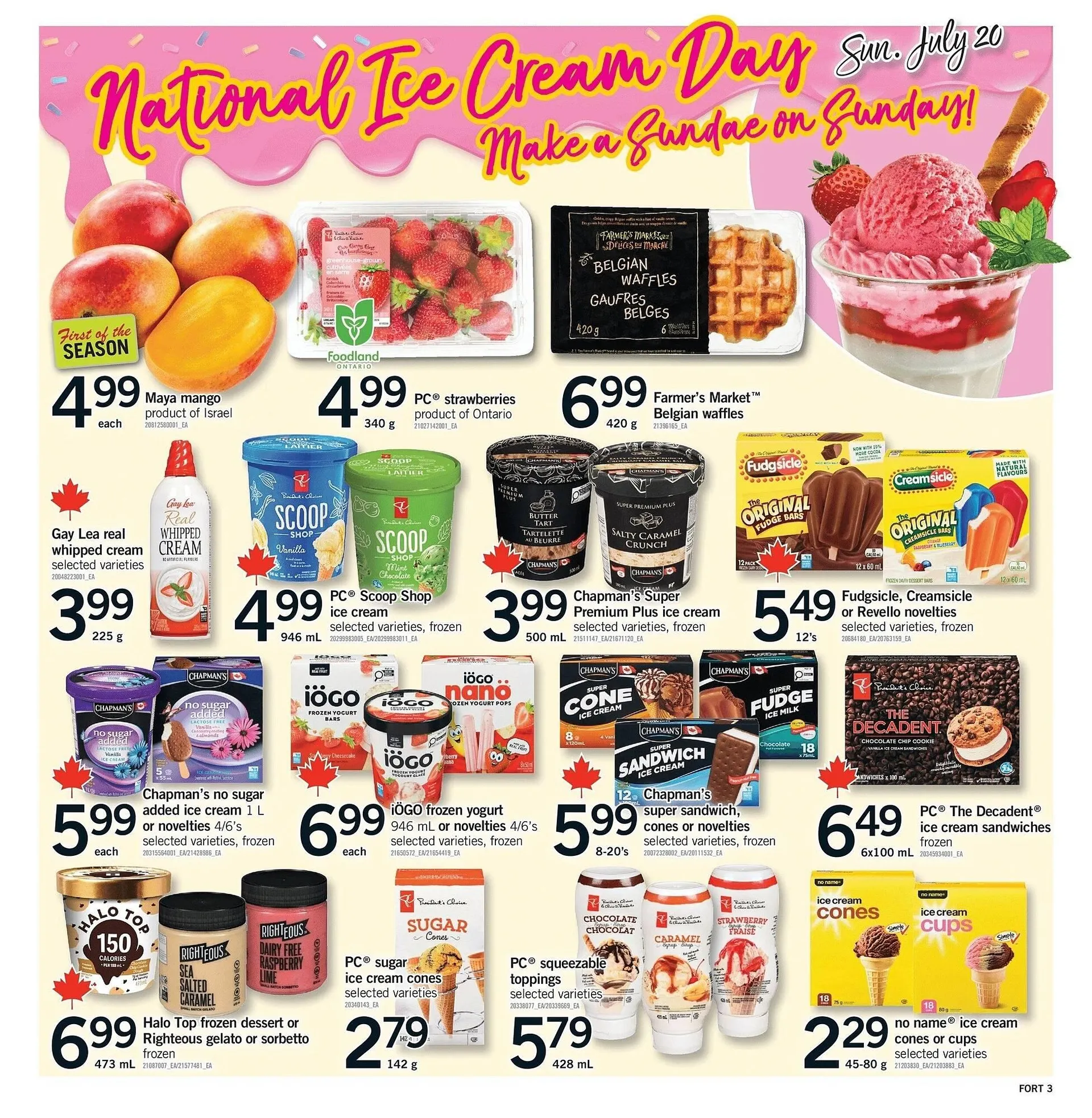 Fortinos flyer from July 17 to July 23 2025 - flyer page 4