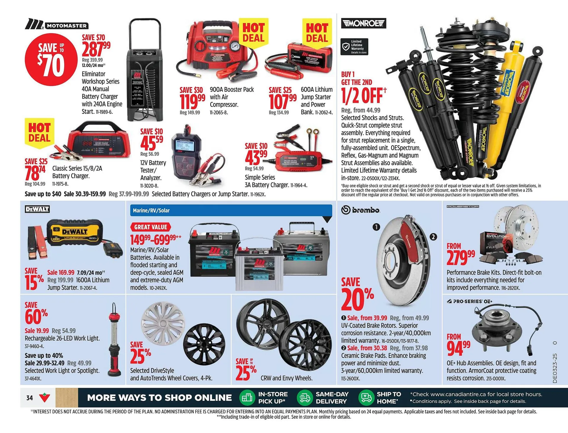 Canadian Tire flyer from May 28 to June 15 2025 - flyer page 34