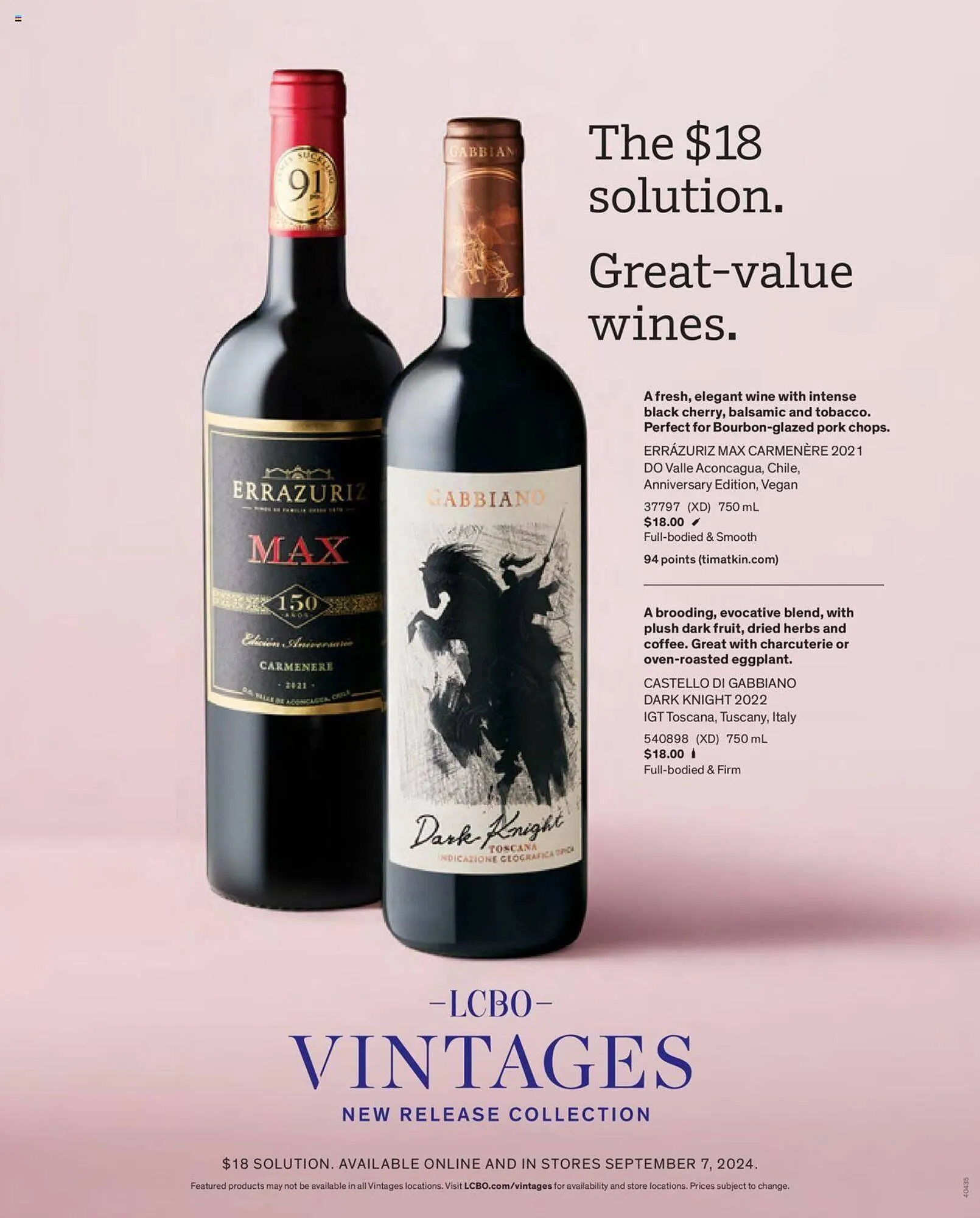 LCBO flyer from September 1 to September 12 2024 - flyer page 209