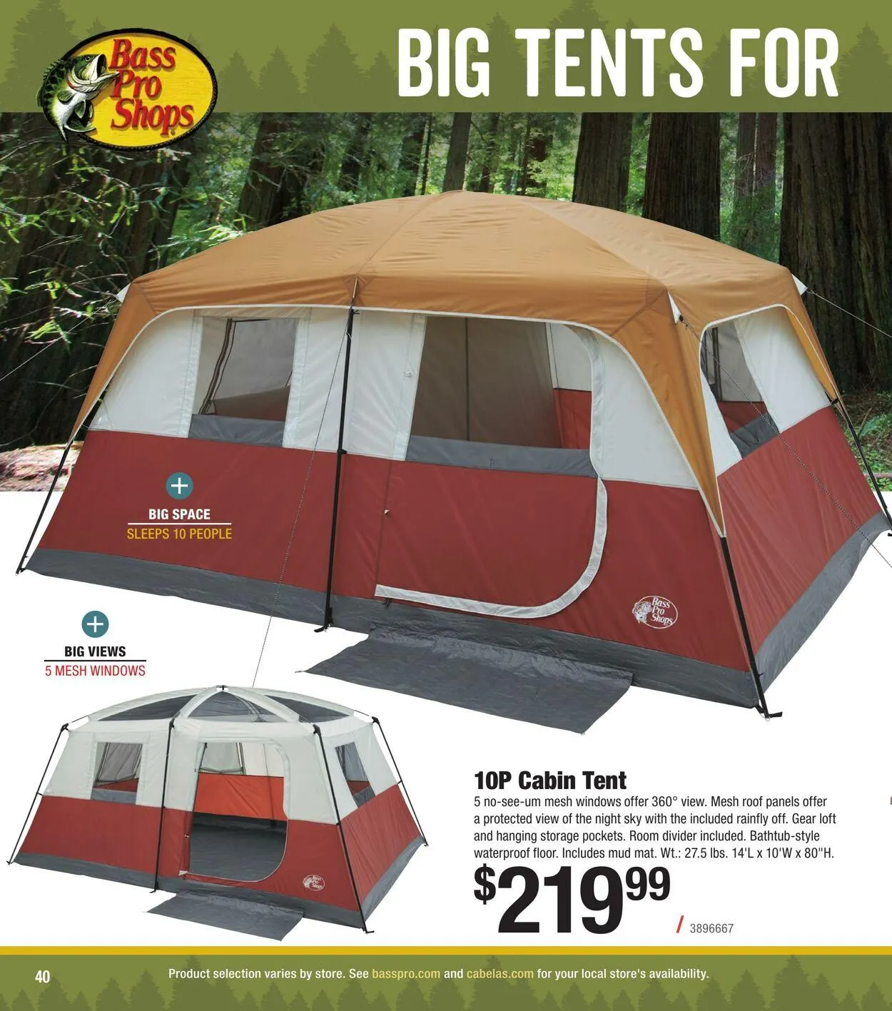 Bass Pro Current flyer from May 19 to June 2 2025 - flyer page 40