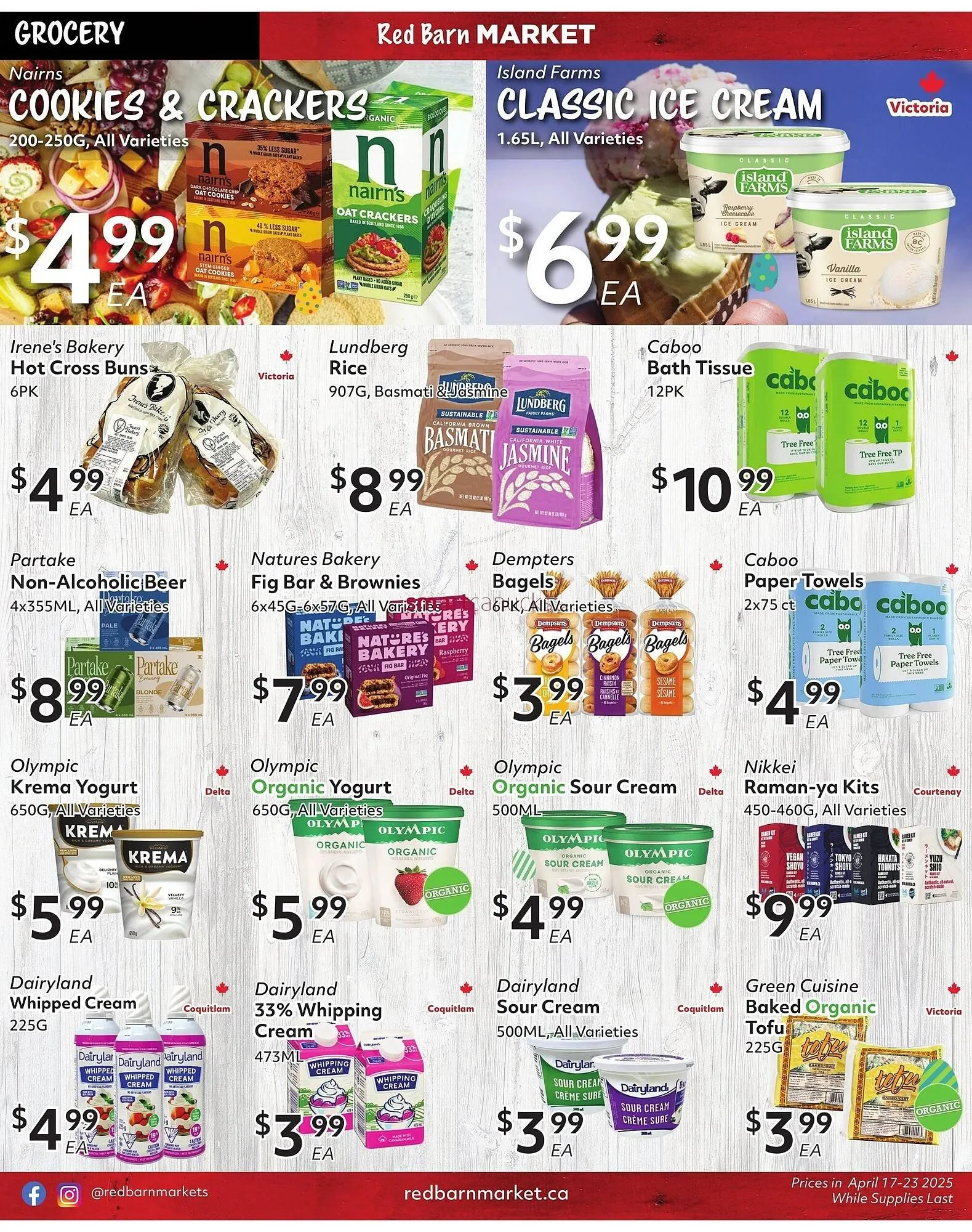 Red Barn Market flyer from April 17 to April 30 2025 - flyer page 6