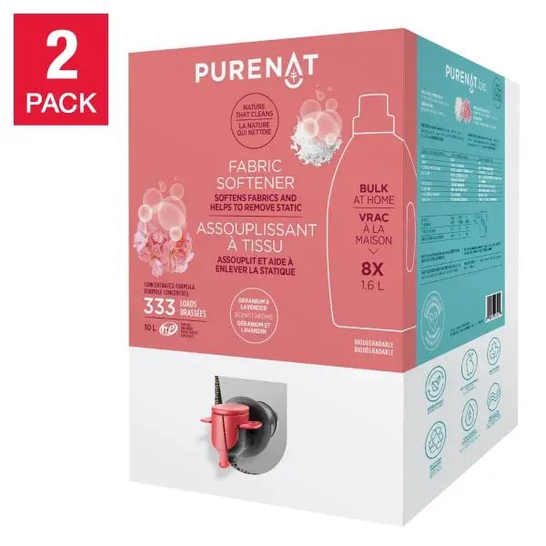Purenat Fabric Softener, 660 wash loads