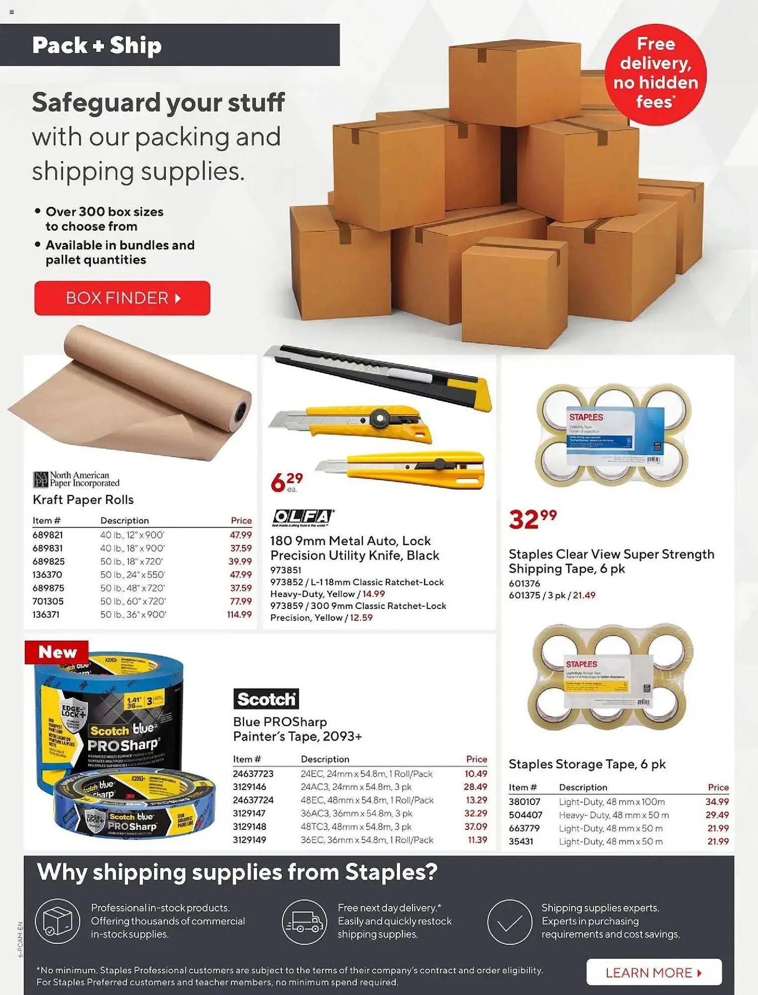 Staples flyer from November 7 to November 20 2025 - flyer page 6