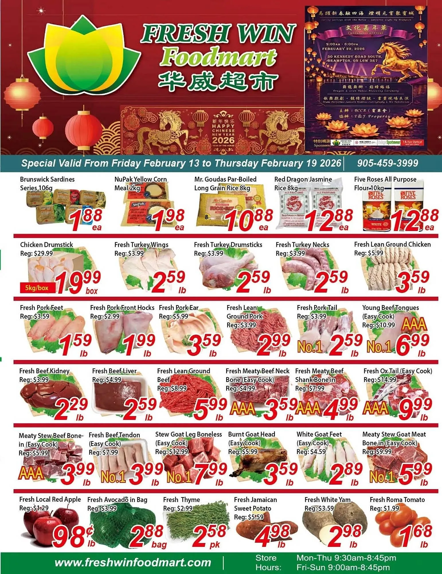 Fresh Win Foodmart flyer - 1