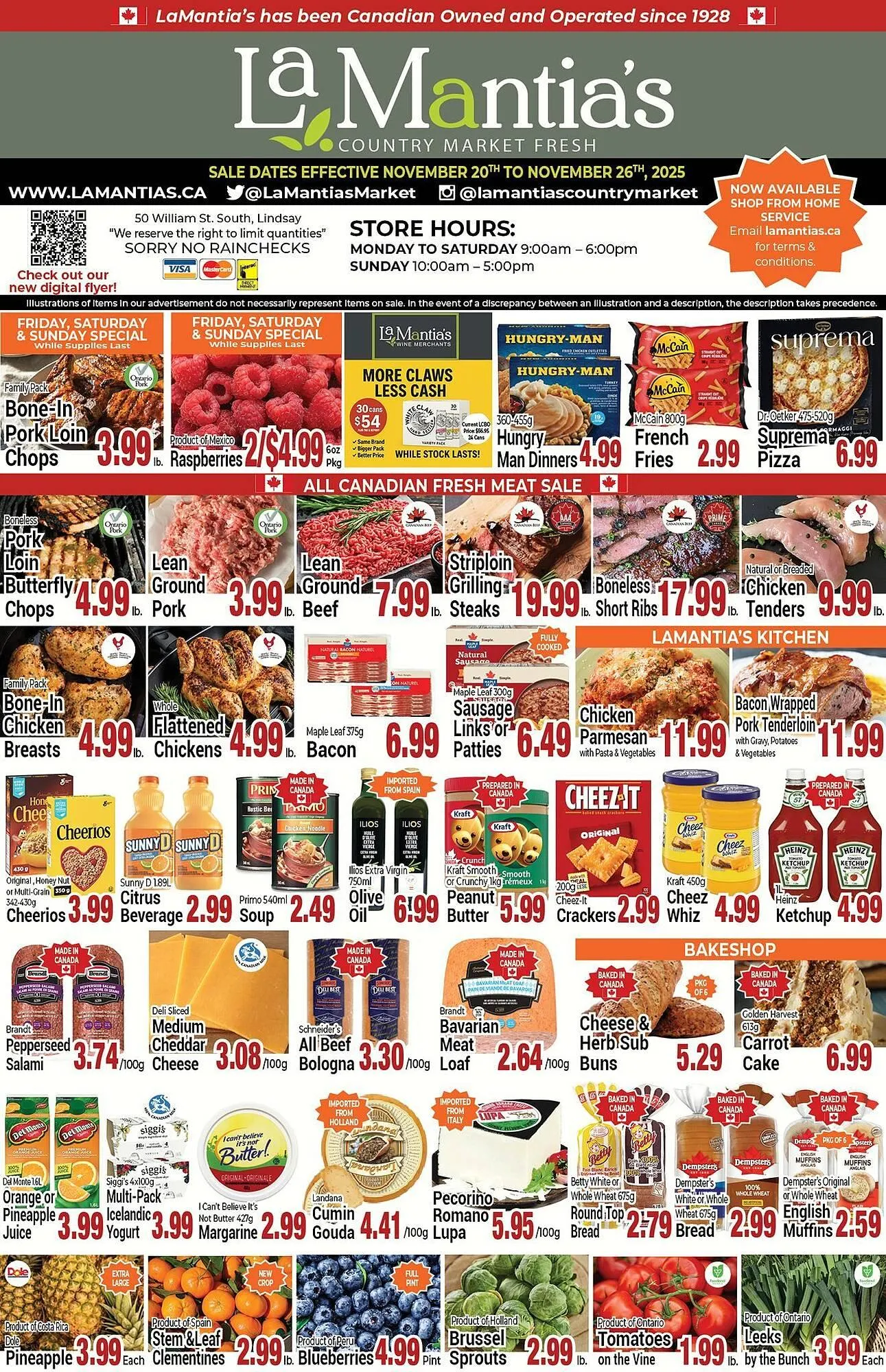 Lamantia's flyer from November 19 to November 25 2025 - flyer page 1