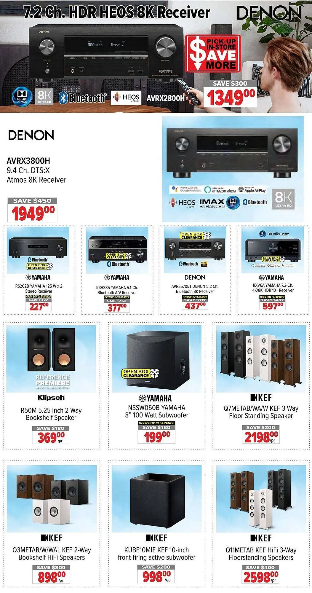 2001 Audio Video flyer from March 20 to March 27 2026 - flyer page 4