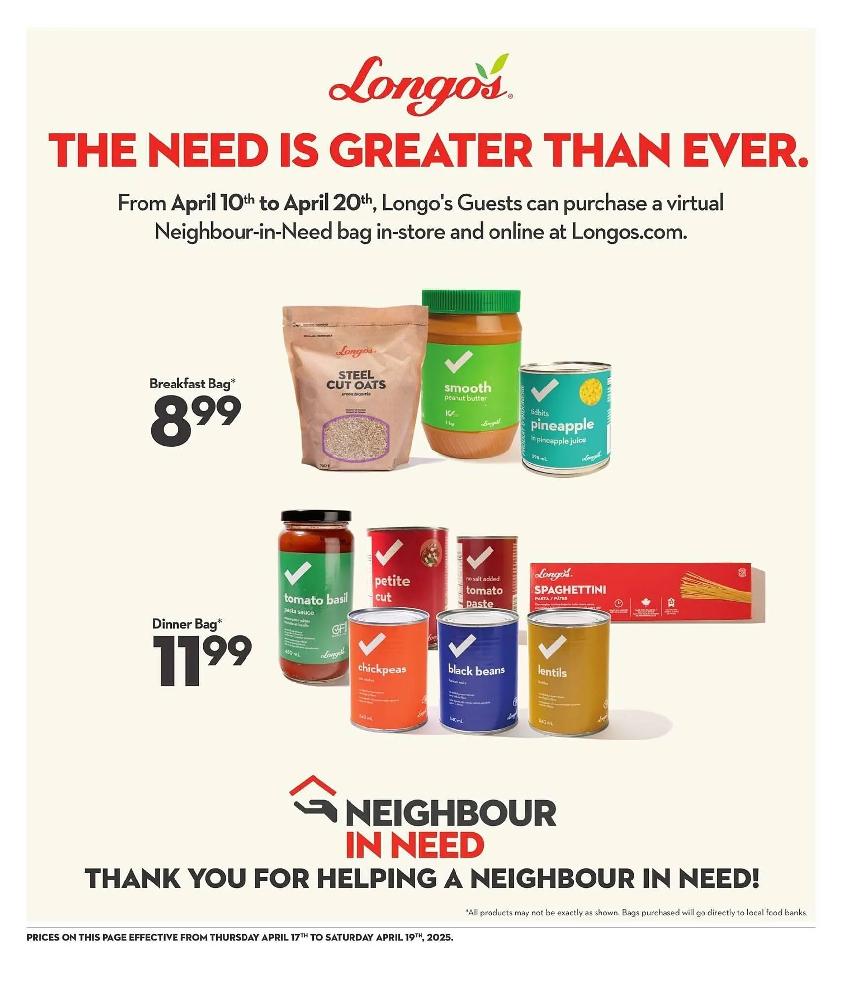 Longo's flyer from April 17 to April 19 2025 - flyer page 19