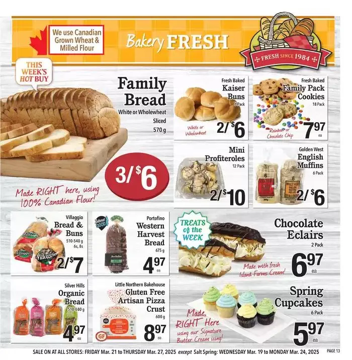 Current bargains and offers from March 21 to March 27 2025 - flyer page 13
