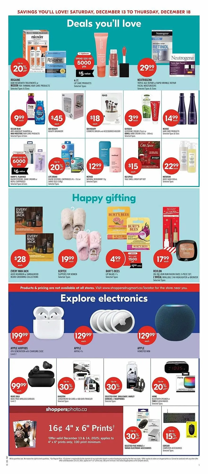 Shoppers Drug Mart flyer from December 11 to December 25 2025 - flyer page 12