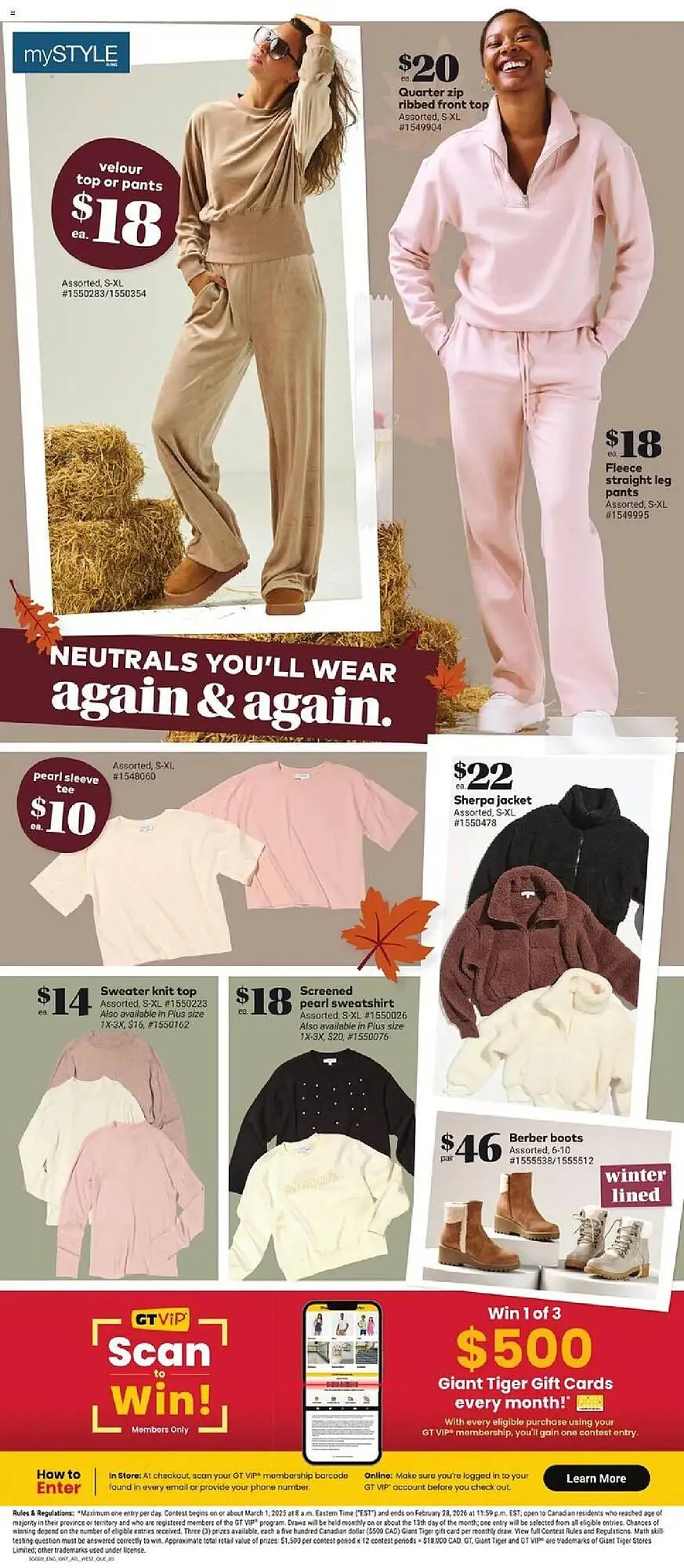 Giant Tiger flyer from October 1 to October 7 2025 - flyer page 7