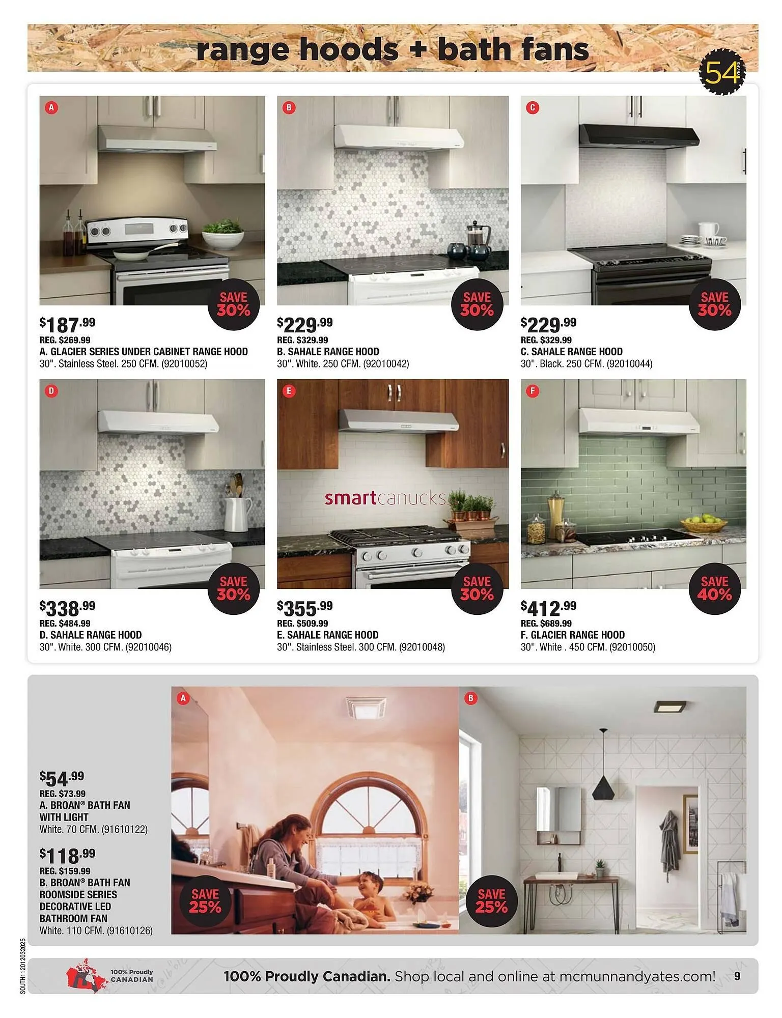 McMunn & Yates Building Supplies flyer from November 20 to November 26 2025 - flyer page 9