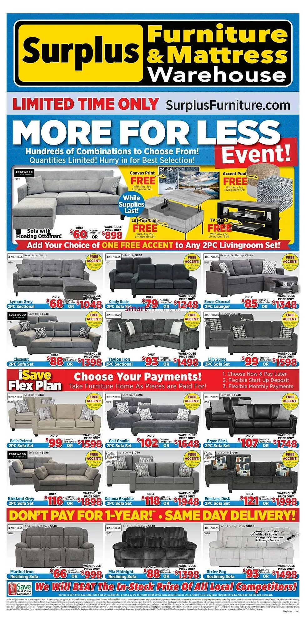 Surplus Furniture flyer - 1