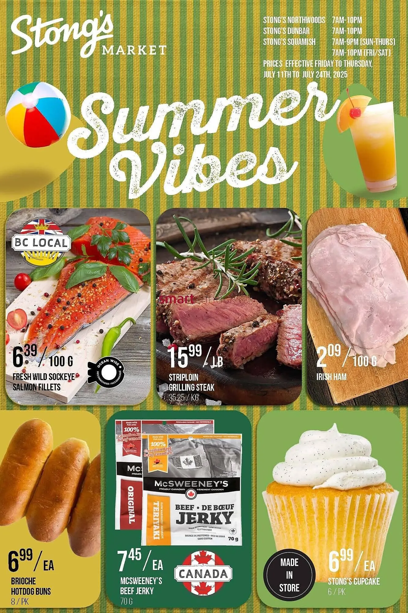 Stong's Market flyer from July 11 to July 17 2025 - flyer page 1