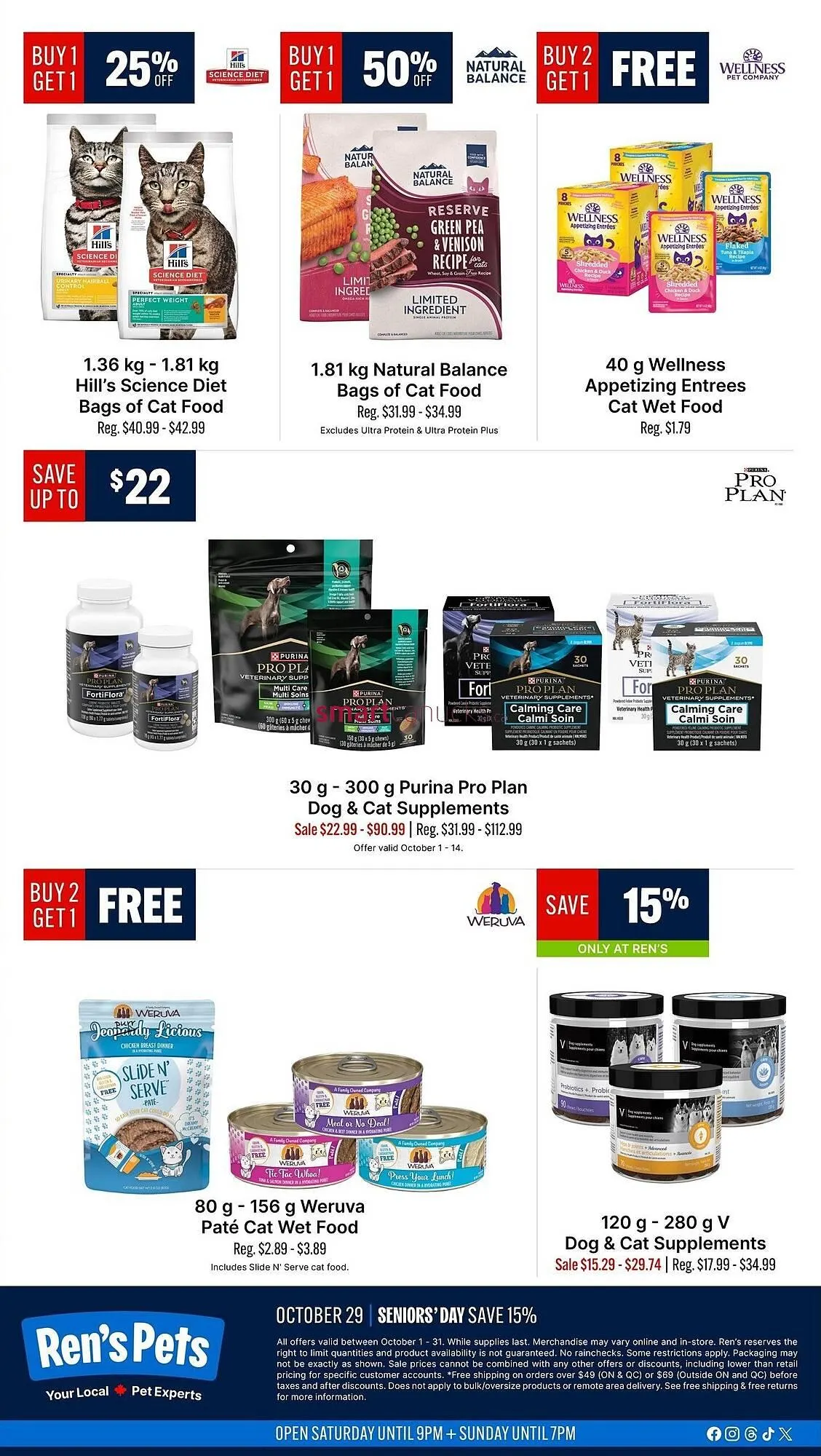 Ren’s Pets Depot flyer from October 2 to October 8 2025 - flyer page 7