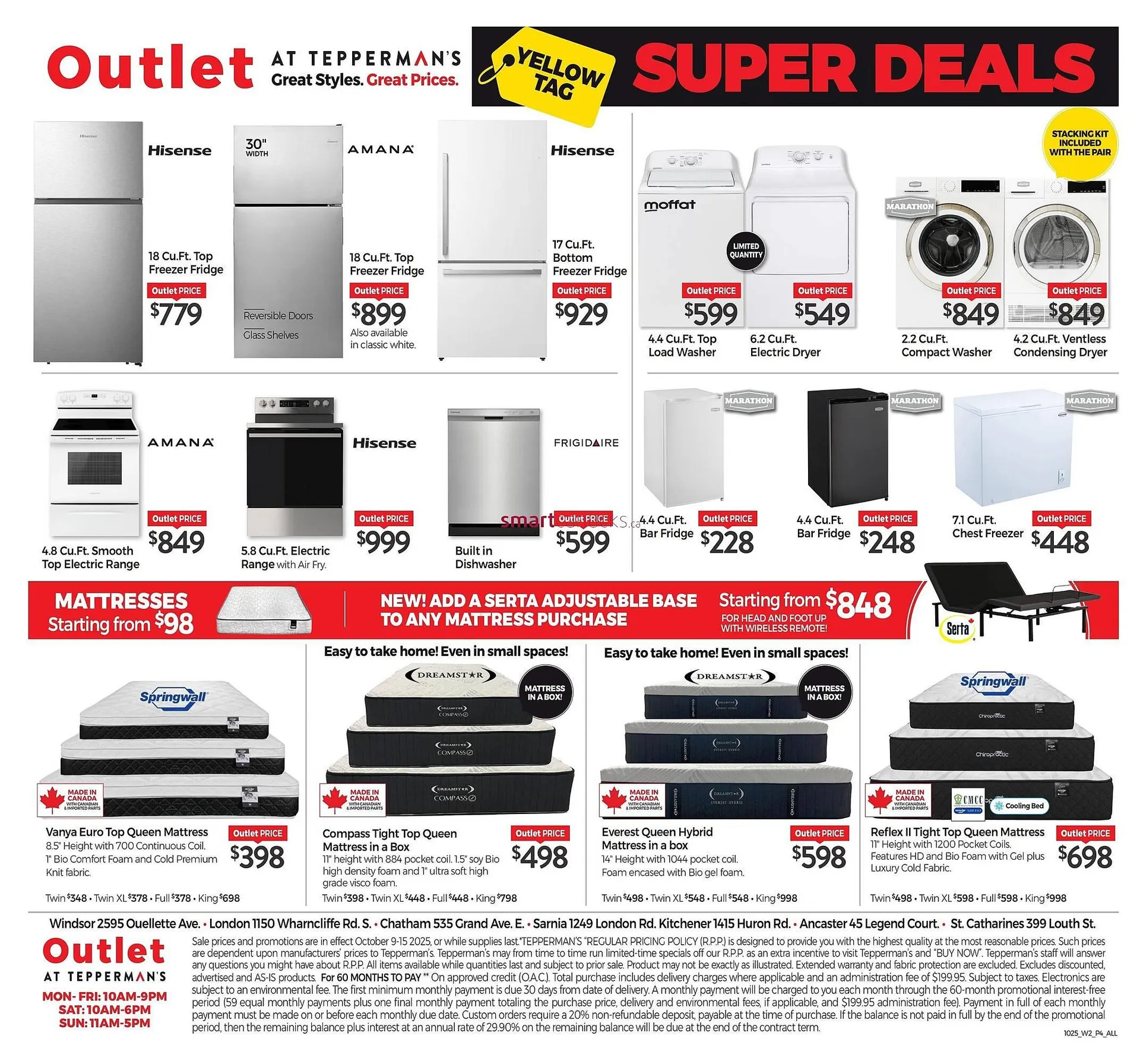 Tepperman's flyer from October 9 to October 15 2025 - flyer page 12