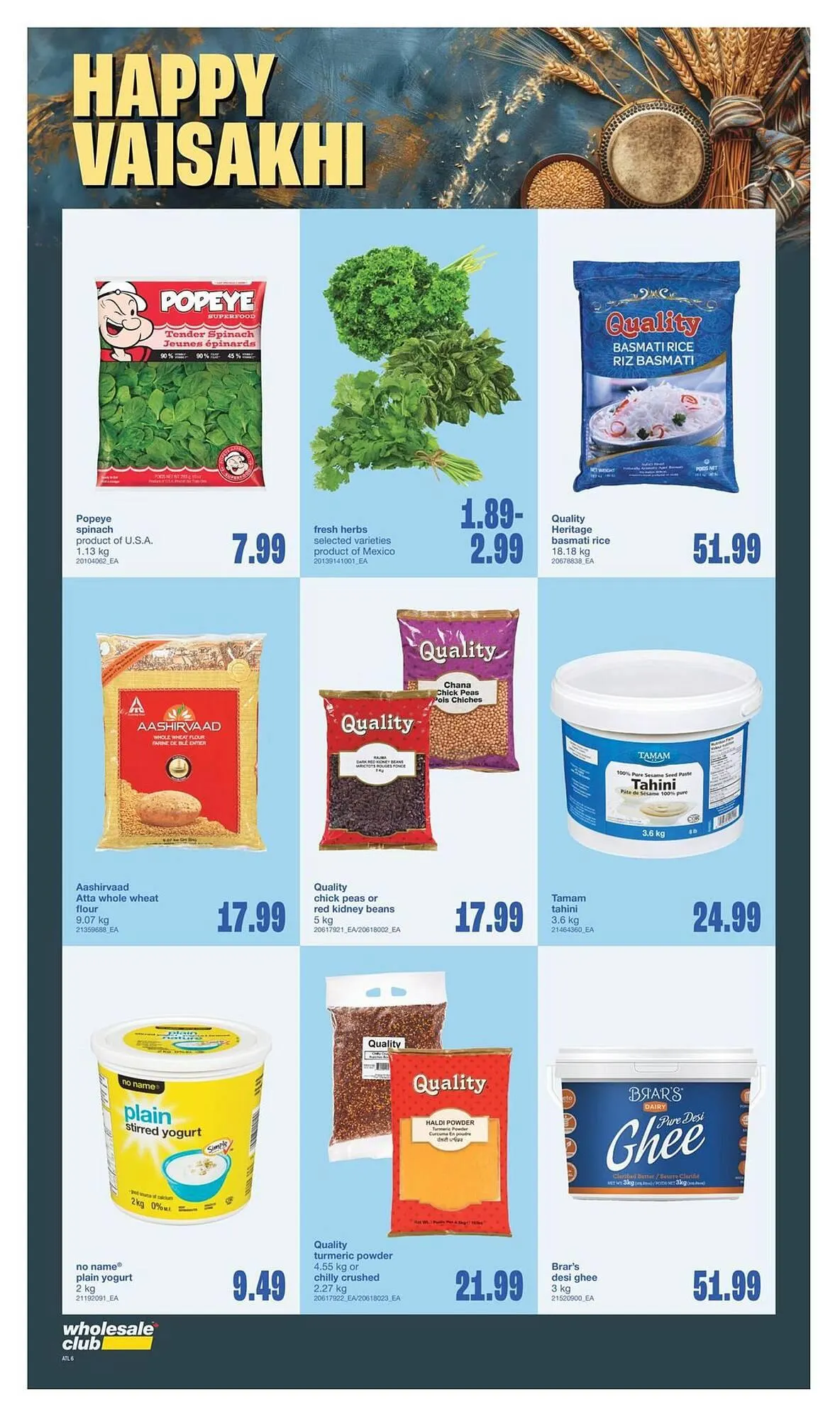Wholesale Club flyer from March 26 to April 1 2025 - flyer page 6