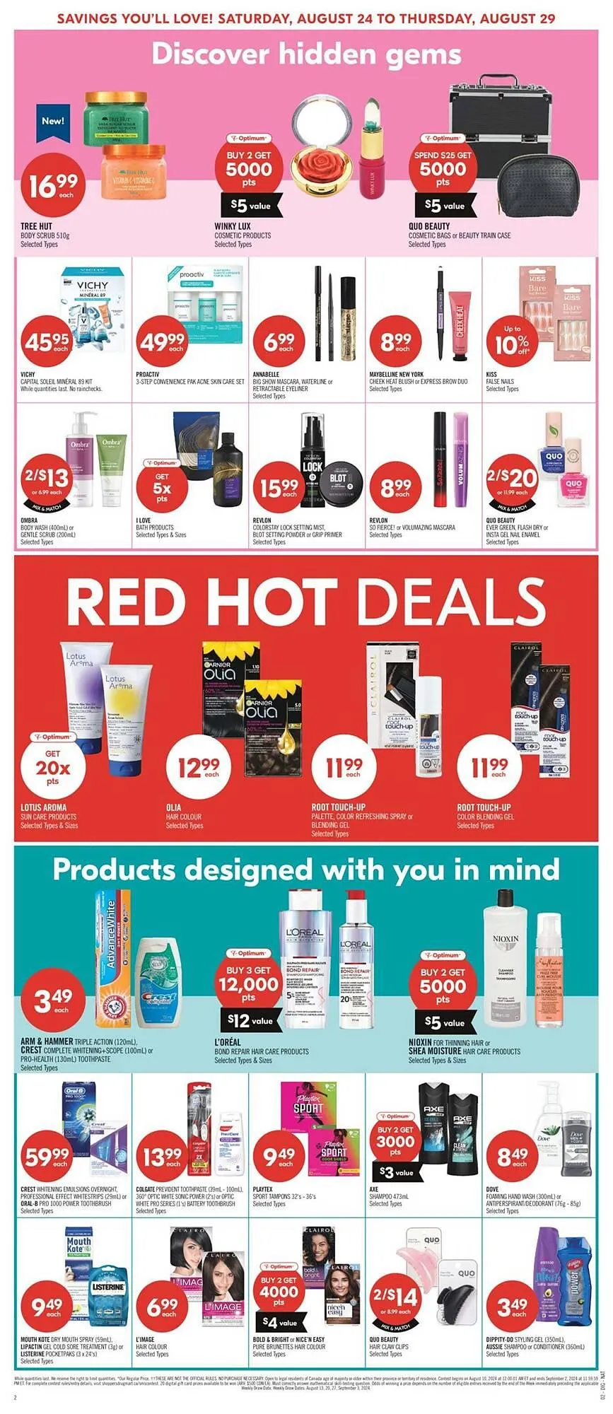 Shoppers Drug Mart flyer from August 22 to September 12 2024 - flyer page 22