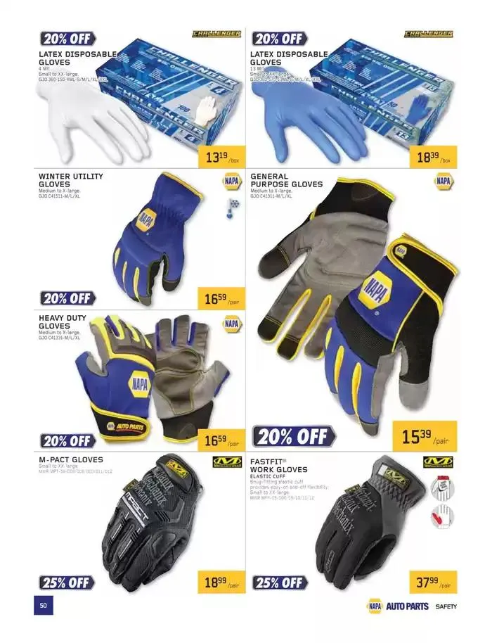 Top offers for smart savers from January 1 to March 31 2025 - flyer page 50