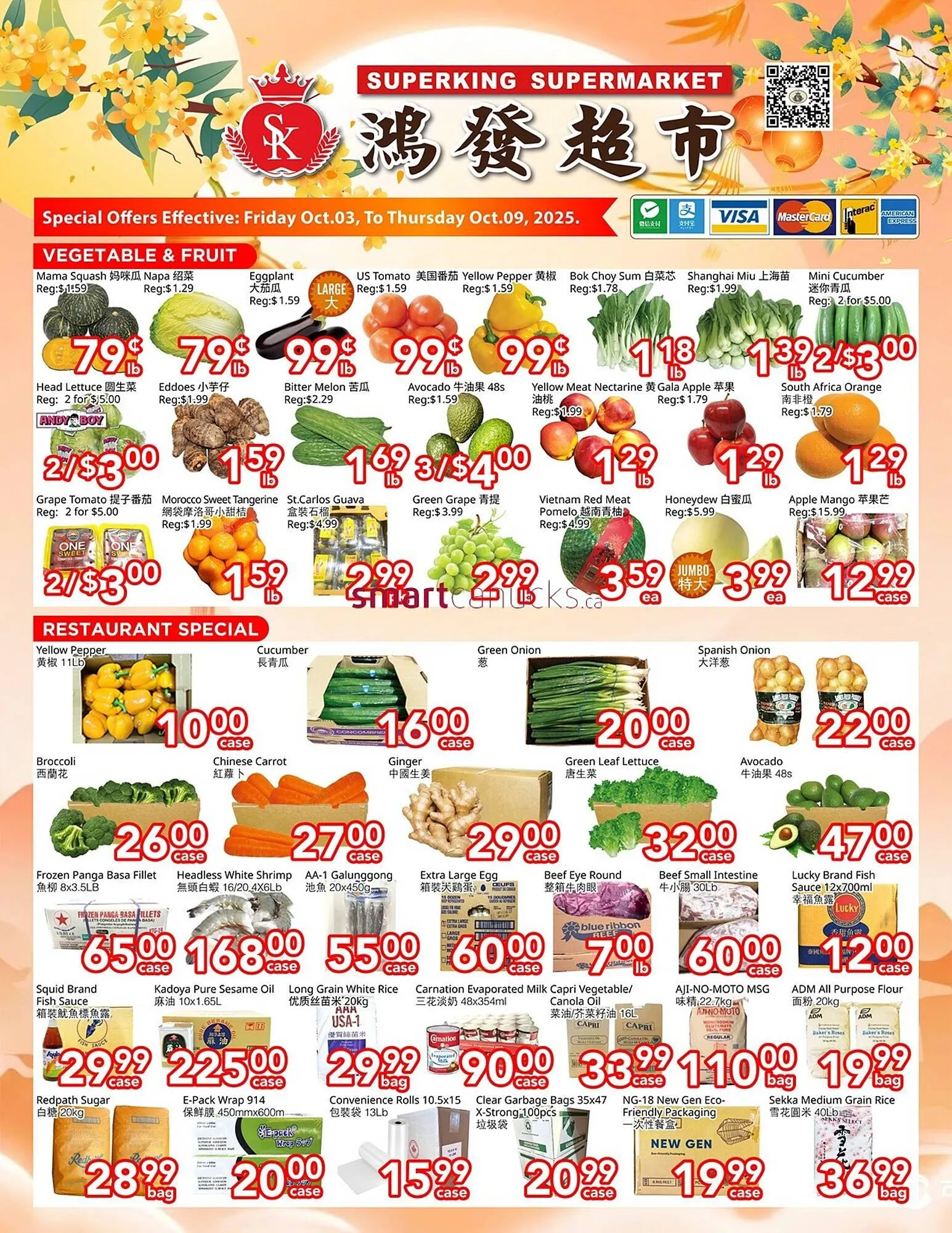 Superking Supermarket flyer from October 3 to October 9 2025 - flyer page 1