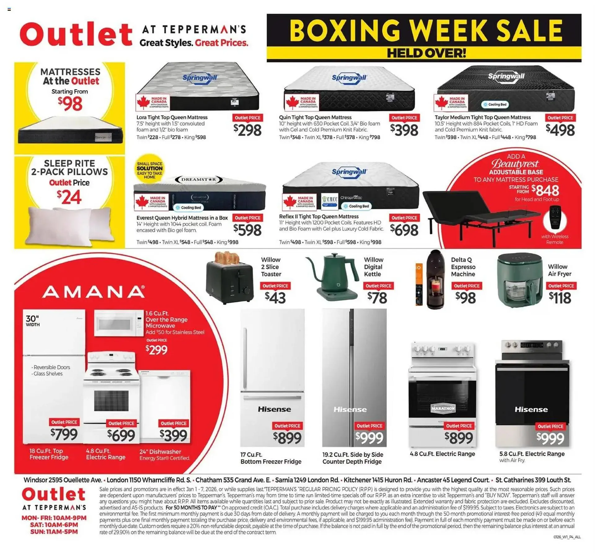 Tepperman's flyer from January 1 to January 8 2026 - flyer page 11