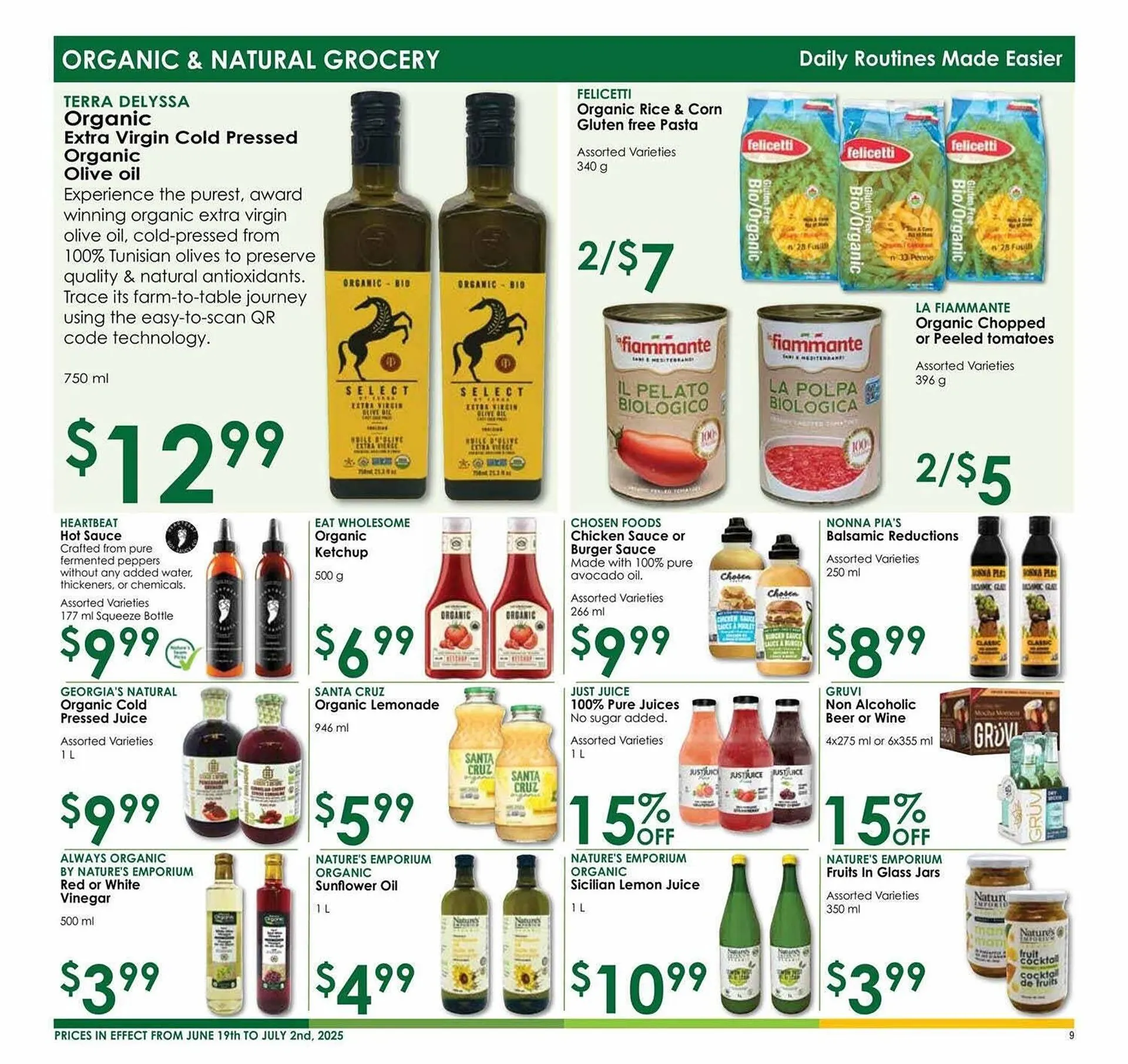 Nature's Emporium flyer from June 20 to June 27 2025 - flyer page 9