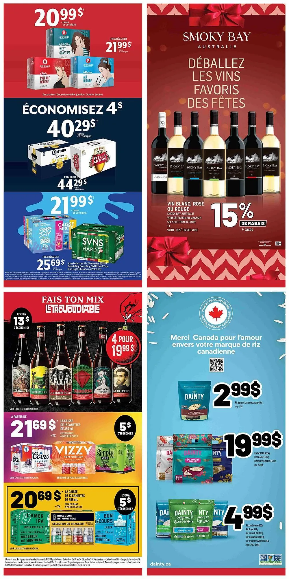 Metro flyer from December 18 to December 25 2025 - flyer page 21