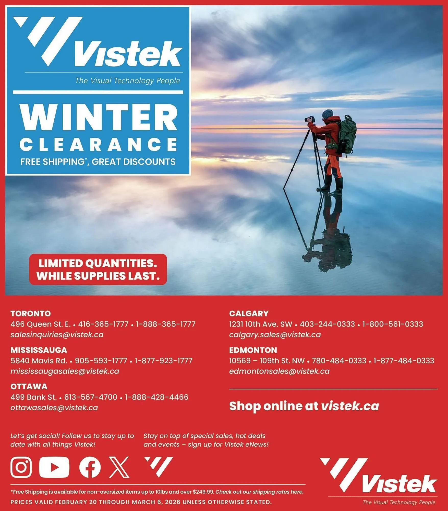 Vistek flyer from February 20 to February 27 2026 - flyer page 10