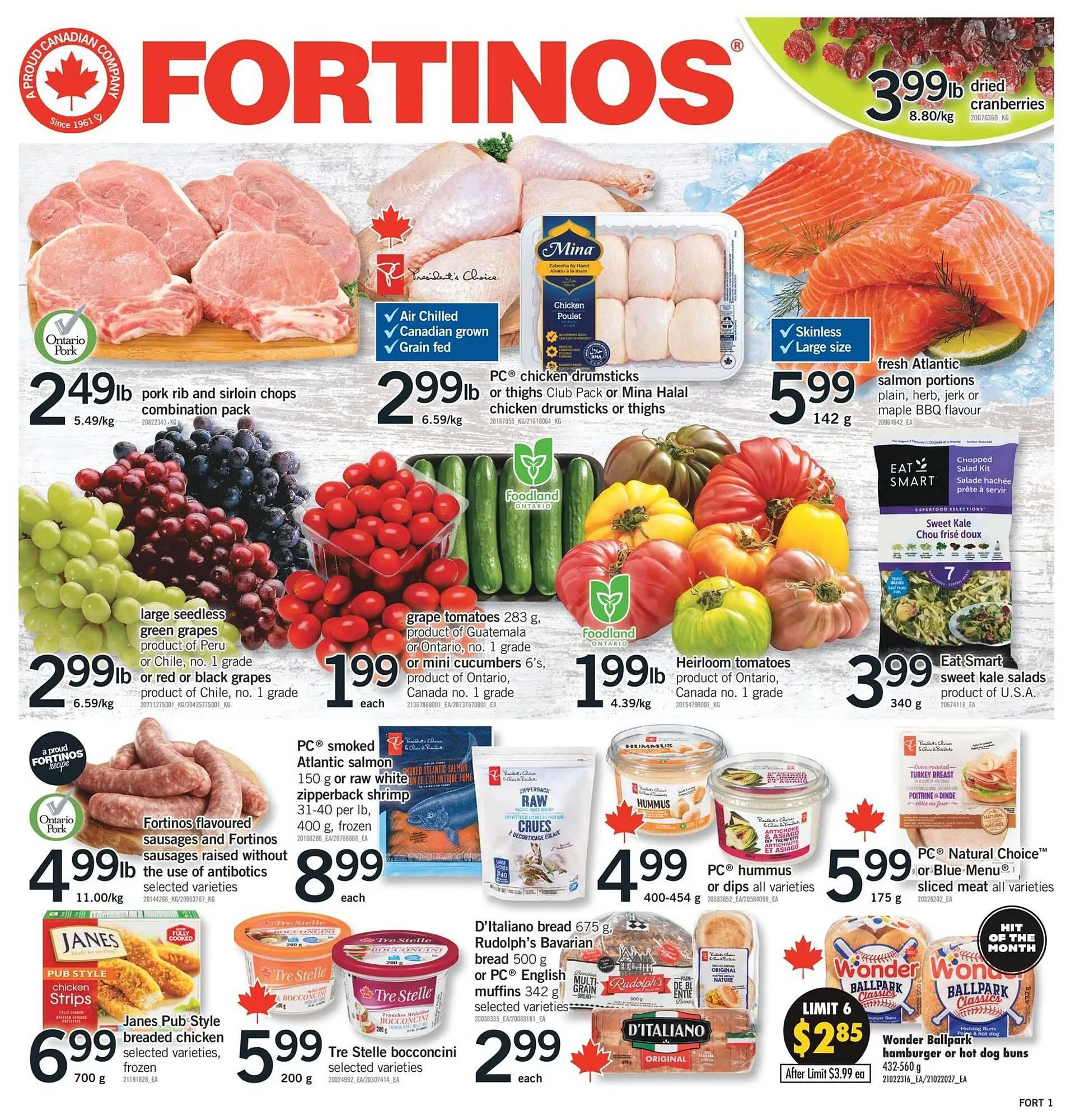 Fortinos flyer from April 24 to May 4 2025 - flyer page 1